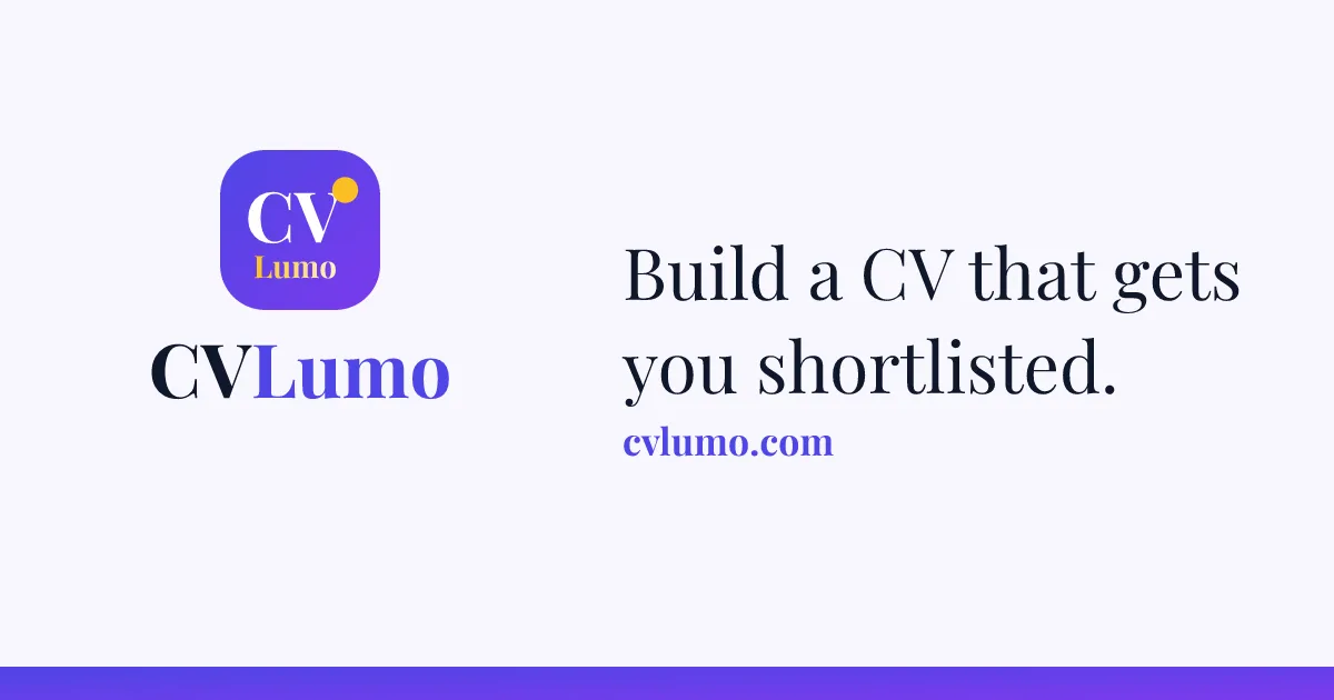 CVLumo app screenshot
