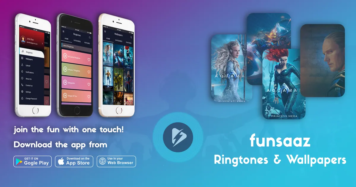 Funsaaz: Ringtones and Wallpapers cover